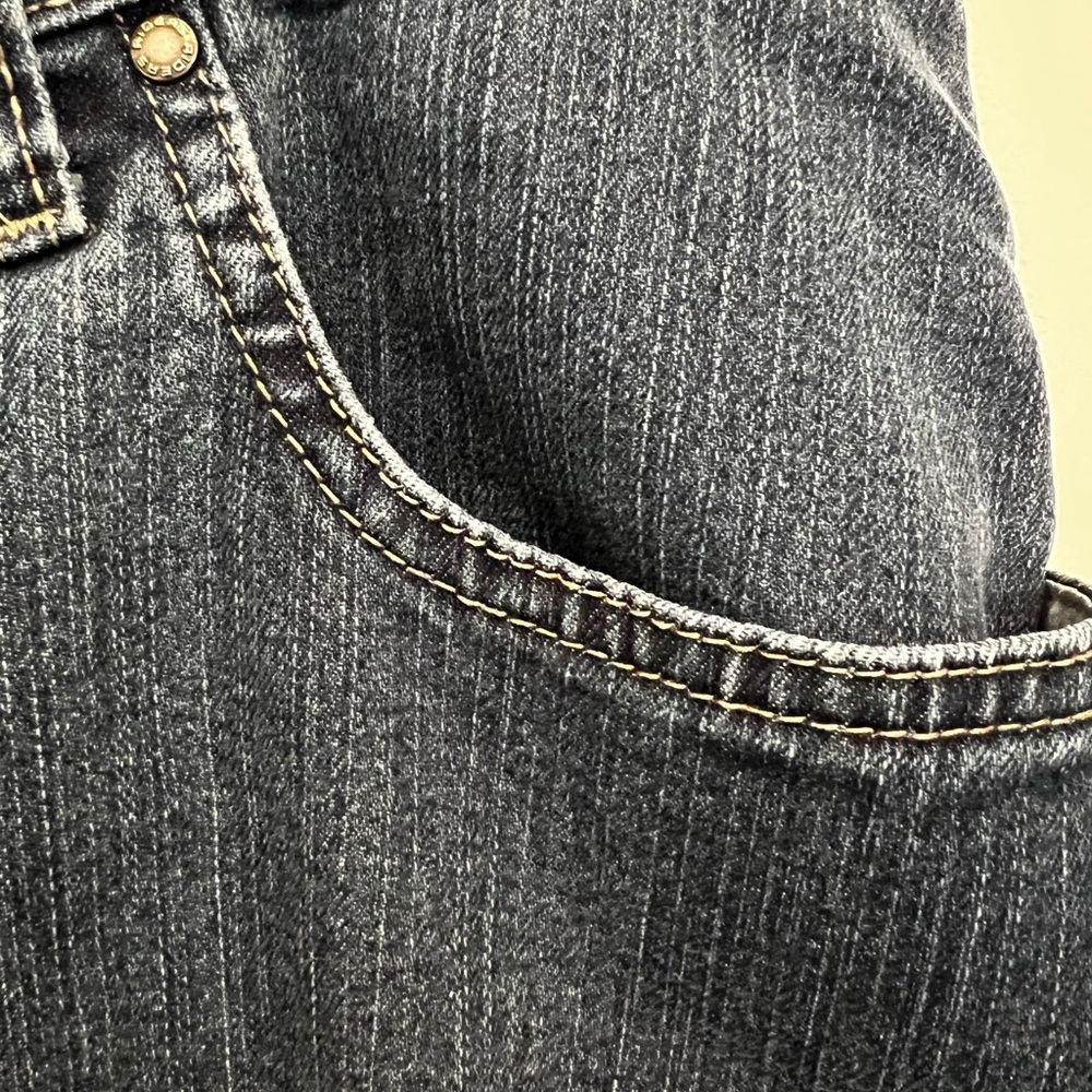 Riders by Lee Womenβs 2X Cropped Jeans β Dark Wash ππ - Picture 7 of 11